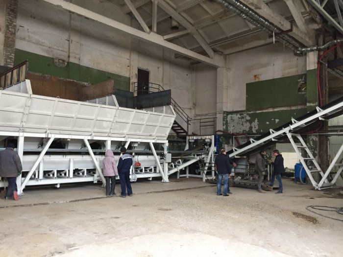 ﻿Запустили бетонный завод SmartBeton50 в Казани