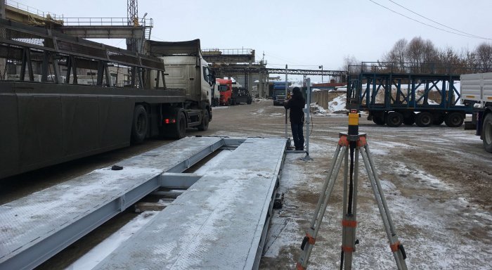 Автомобильный весовой комплекс для АО "ПИК-Индустрия"﻿