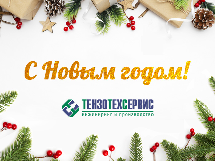 «ТензоТехСервис» поздравляет с Новым годом и дарит КЭШБЭК за покупки!