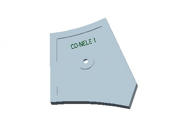 Нижняя броня (8) для бетоносмесителя CO-NELE CMP (S) 3000