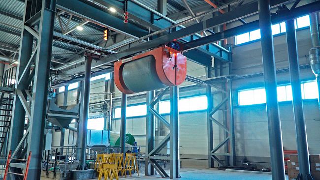 Бетонный завод SmartBeton для производства опор линий электропередачи (ЛЭП)