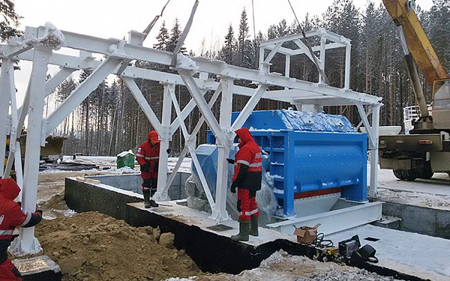 Двухвальный бетоносмеситель Sicoma MAO 2250/1500