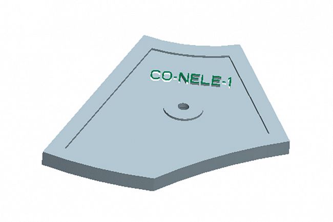 Нижняя броня (9) для бетоносмесителя CO-NELE CMP (S) 2000