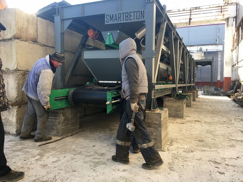Поставка бетонного завода SmartBeton 80 м³/ч "под ключ" г. Железногорск