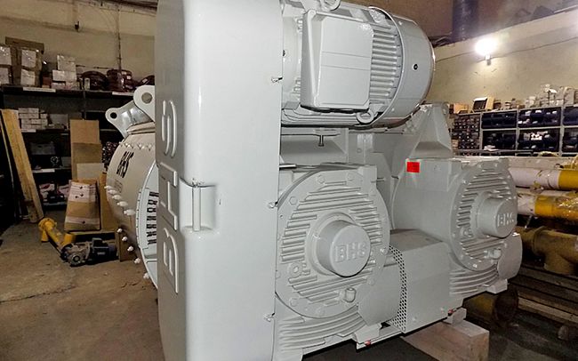Двухвальный бетоносмеситель BHS - DKX 1.00