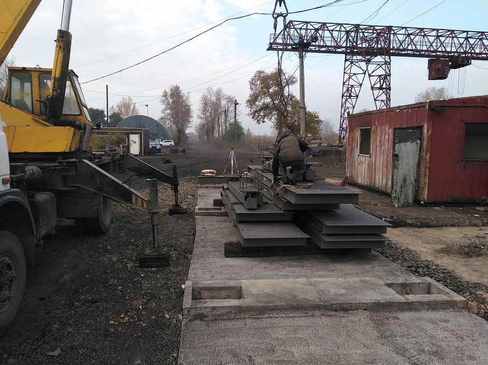 Поставка автовесов в Металлобазу г.Магнитогорск