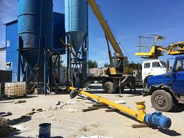 Поставка шнека, фильтра и шкафа управления на силос в г.Саранск