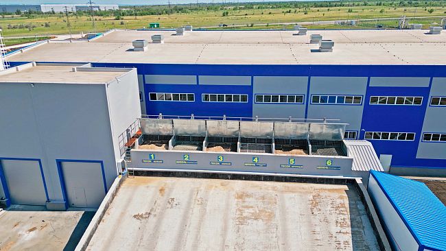 Бетонный завод SmartBeton для производства опор линий электропередачи (ЛЭП)