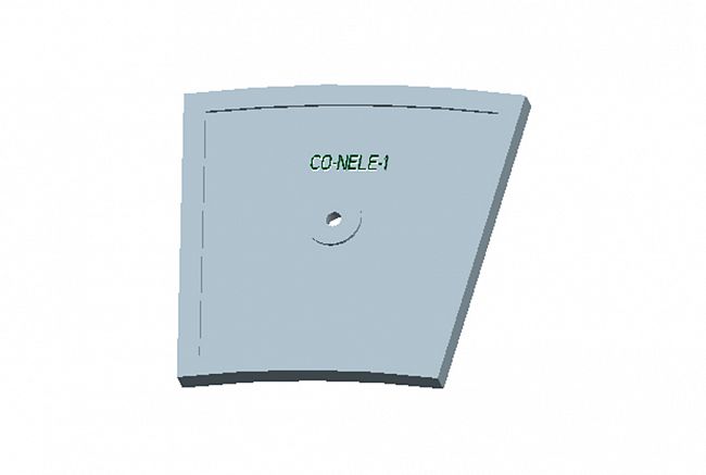 Нижняя броня (5) для бетоносмесителя CO-NELE CMP (S) 3000