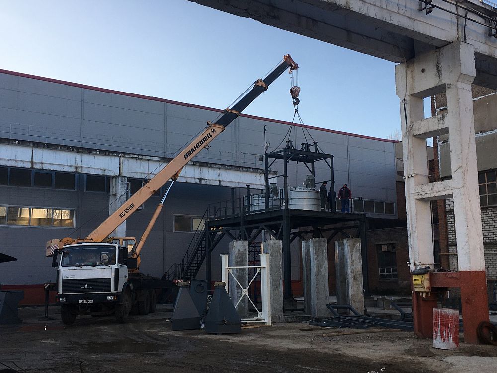 Поставка бетонного завода SmartBeton 80 м³/ч "под ключ" г. Железногорск