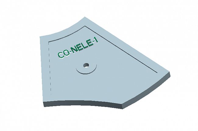 Нижняя броня (5) для бетоносмесителя CO-NELE CMP (S) 2000