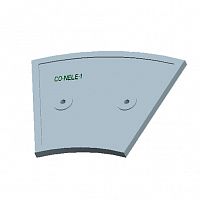 Броня шибера (3) для бетоносмесителя CO-NELE CMP (S) 4000