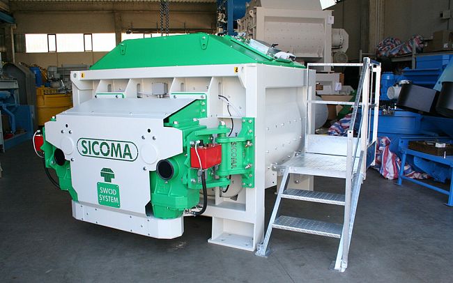Двухвальный бетоносмеситель Sicoma MAO 2250/1500