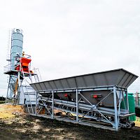 Мобильный бетонный завод SmartBeton 30 Mobile TW/S
