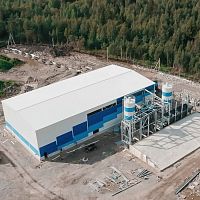 Бетонный завод SmartBeton 60 S под вибропресс QUNFENG QS 1500/HESS GROUP Multimat RH 1000