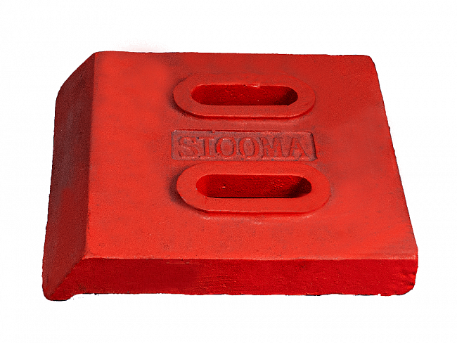 Нижний скребок для бетоносмесителя SICOMA  MAO 4500/3000