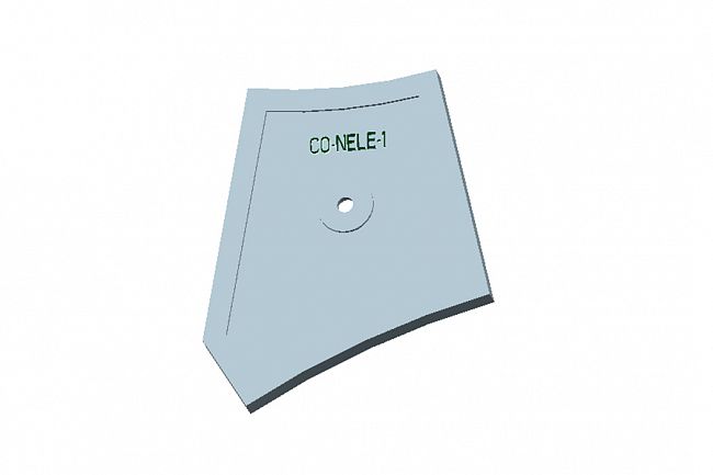 Нижняя броня (9) для бетоносмесителя CO-NELE CMP (S) 3000
