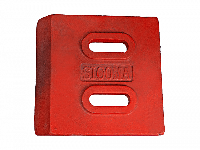 Нижний скребок для бетоносмесителя SICOMA  MAO 4500/3000