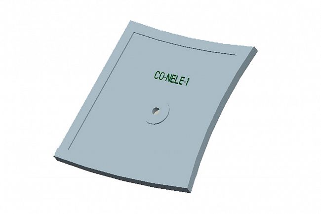 Нижняя броня (12) для бетоносмесителя CO-NELE CMP (S) 2000