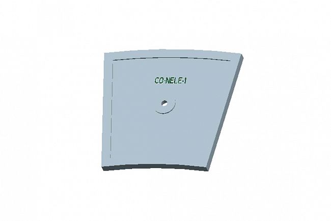 Нижняя броня (5) для бетоносмесителя CO-NELE CMP (S) 1250